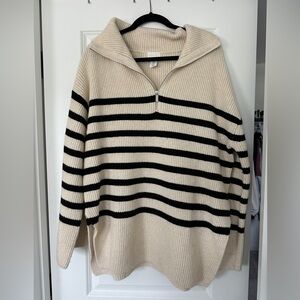H&M Zip up Sweater